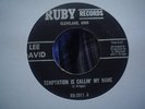 US RUBY-LEE DAVID-TEMPTATION IS CALLIN MY NAME-VG++