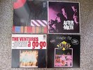4 x LP:  The Ventures,A Go-Go (Liberty), Space, Rolling Stones, Pink Floyd