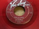 THE SPANIELS   Let's Make Up / Play It Cool Vee-Jay 116 RARE doo-wop 45 red wax