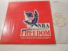 M- NM  NATIONAL RIFLE ASSOCIATION ,NRA ,SPOT S RADIO ,CAMPBELL VINYL LP