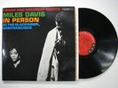 MILES DAVIS In Person - Friday And Saturday Nights COLUMBIA double LP 6 Eye Mono
