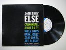 CANNONBALL ADDERLEY Something' Else BLUE NOTE 1595 LP Mono RVG Ear W 63rd EX