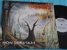 ROTTING CHRIST - Non Serviam LP ORIGINAL 1st Press SIGNED ========DIFF of samael