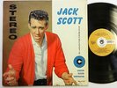 JACK SCOTT s/t w FELT LETTERING Original US STEREO LP Ex vinyl cover damage. CC