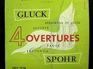 ABENDROTH & GOERLICH gluck & spohr overtures LP VG+ URLP 7028 Urania 1951 USA