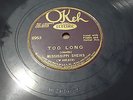 MISSISSIPPI SHEIKS Blues When You're Sick With The Too Long 8953 OKEH Jack White