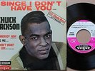 CHUCK JACKSON SINCE I DON'T HAVE YOU Rare French Ep Soul VOGUE BIEM 1964 Hear