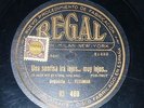 JAZZ 78 rpm RECORD Regal O. RAY MILLER / O. L REISMAN El paso de los maniquis...