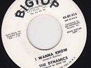 NORTHERN SOUL 45 RPM - THE DYNAMICS on BIGTOP RECORDS (PROMO)