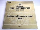 WAGNER GÖTTERDÄMMERUNG 5 LP MELODRAM KNAPPERTSBUSCH BAYREUTH MINT- /239