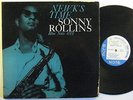 SONNY ROLLINS   Newk's Time   BLUE NOTE 4001 LP (63rd DG, RVG, ear)