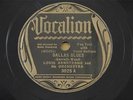 LOUIS ARMSTRONG Dallas Blues VOCALION 3025 Gold/Black JAZZ 78 / E