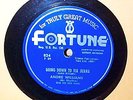 Pulling Time ANDRE WILLIAMS Going Down Tia Juana FORTUNE Nice 78rpm BLUES SOUL *