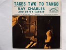RAY CHARLES & BETTY CARTER - TAKES TWO TO TANGO - AUS. EP