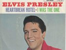 ELVIS PRESLEY Heartbreak Hotel 45 with PICTURE SLEEVE