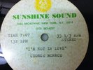 GEORGE MONROE - im not in love - SUNSHINE SOUND ACETATE VG++//