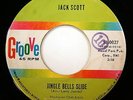 HEAR Jack Scott 45 Trouble Brewin/Jingle Bell Slide GROOVE 0027 rockabilly Xmas