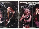 JOHNNY WINTER EDGAR WINTER RICK DERRINGER ROADWORK VINYL DOUBLE ALBUM SIGNED 2X