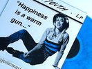 SONIC YOUTH HAPPINESS LP BLUE VINYL PRESSING GOO ERA OUT OF PRINT N.MINT RARE