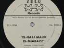Spiritual Jazz 45 PHILIP COHRAN El-Hajj Malik/Detroit Red on Zulu VG++