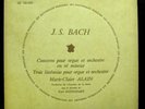 MARIE CLAIRE ALAIN bach organ concerto LP Mint- DF 730.050 Les Discophiles Mono