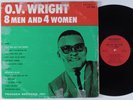 O.V. WRIGHT 8 Men & 4 Women BACKBEAT LP