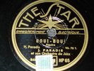 ORCH DE JAZZ J.PARADIS - Bou bou - 78 tours The Star