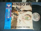RAINBOW(DEEP PURPLE) Japan 1982 NM LP+Obi STRAIGHT BETWEEN THE EYES