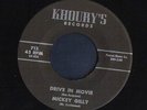 ROCKABILLY 45 MICKEY GILLEY DRIVE IN MOVIE KHOURY'S 712 MINT HEAR
