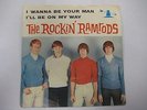 THE ROCKIN RAMRODS - I WANNA BE YOUR MAN * PLYMOUTH GARAGE 45 w/SLEEVE 
