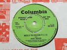 SHADOWS HANK B MARVIN Would You Believe It 45 DEMO UK Columbia 1970 Promo Only
