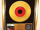 Rolling Stones, The Last Time, Gold Record, goldene Schallplatte, Award