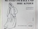 BERTOLT BRECHT, PAUL DESSAU, BERLINER ENSEMBLE Mutter courage 3xLP Boxset German