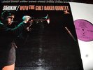 THE CHET BAKER QUINTET : SMOKIN LP 1966 PRESTIGE SABA PR 7449 GERMANY