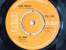 Elvis Presley UK Orange 45 Single U.S. Male Mint Unplayed 1969