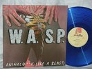 W.A.S.P. Animal Blue Vinyl French Import 45 12
