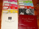 Pablo Casals Festival At Perpignan Limited First Edition 1896/2000 13 lps RARE