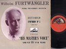 FURTWANGLER beethoven symphony 3 UK HIS MASTER'S VOICE ALP 1060 LP 33T