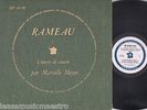 MARCELLE MEYER rameau RARE FRENCH DISCOPHILES FRANCAIS DF 98 - 99 DOUBLE LP 33T