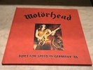 MOTORHEAD BUILT FOR SPEED IN GERMANY'86  LIMITED 25 COPIES   IRON MAIDEN