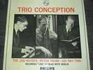 JAN HUYDTS PETER TRUNK JOE NAY TRIO CONCEPTION DUTCH PHILIPS MONO 1963 LP