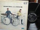 KRUPA,GENE  CLEF 684  KRUPA AND RICH  VG+  $40.00