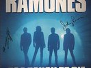 The Ramones Too Tough Too Die LP autographed by Johnny and Joey