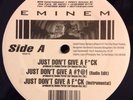 EMINEM JUST DON'T GIVE A F*CK EP OG 1998 WEB ENTERTAINMENT #WEB718 NM-