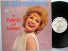 JO ANN CAMPBELL for Twistin and Listenin WHITE LABEL PROMO ABC-Paramount LP T