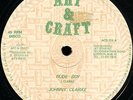 Johnny Clarke - Rude Boy UK orig Art & Craft 12
