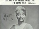 RARE MOTOWN / SOUL P/S & 45   MARY WELLS  
