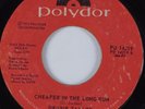 70's Soul 45 DEBBIE TAYLOR Cheaper In The Long Run POLYDOR HEAR