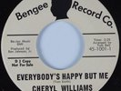 Northern Soul 45 CHERYL WILLIAMS Everybody's Happy But Me BENGEE HEAR NM