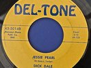 DICK DALE 45 Jessie Pearl DELTONE 1014 VG+ ORIGINAL 1960 Rockabilly Surf